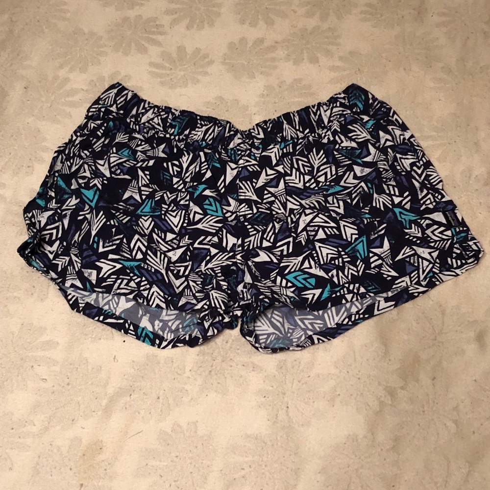 Patterned Patagonia Barely Baggies Shorts